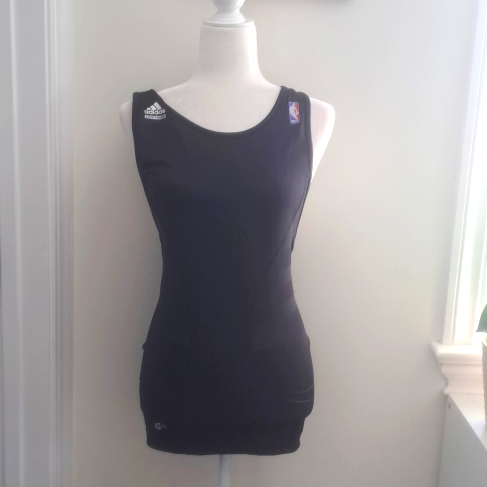 ADIDAS NBA Black Workout Top Size Large